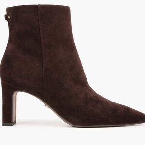 Sam Edelman Brown Suede Ankle Boots (New, only worn once)